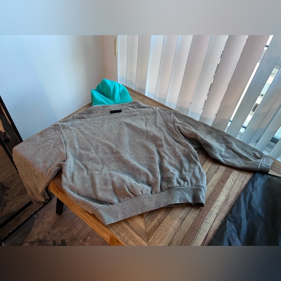 💎❇️Authentic Fear of God Essential Hoodie - Green Hood ✅💎 -XS - Picture 11 of 17